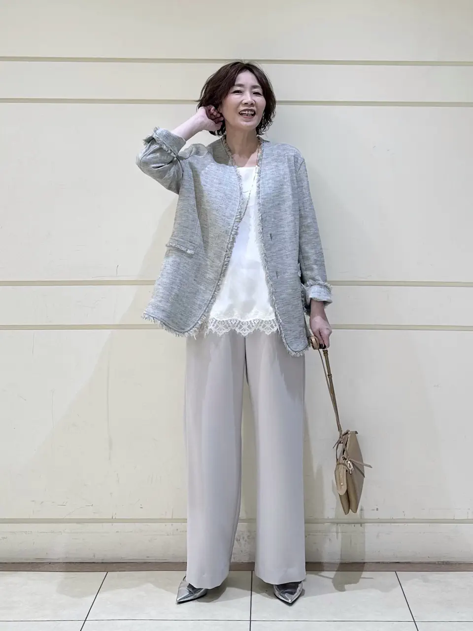 ONWARD CROSSET SELECT maruri コーディネート画像