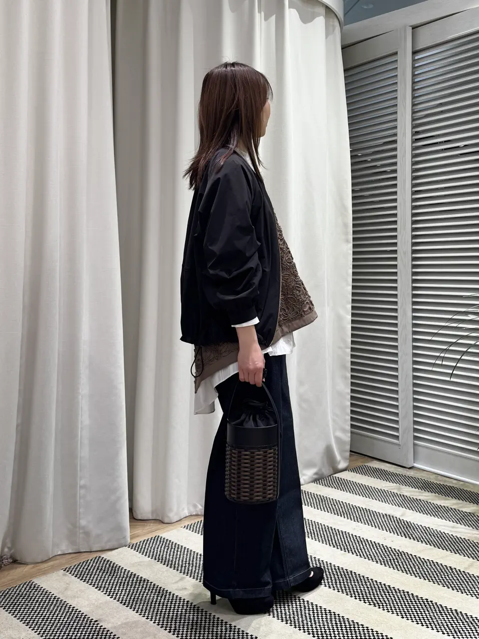 ONWARD CROSSET SELECT KURIYAMA コーディネート画像