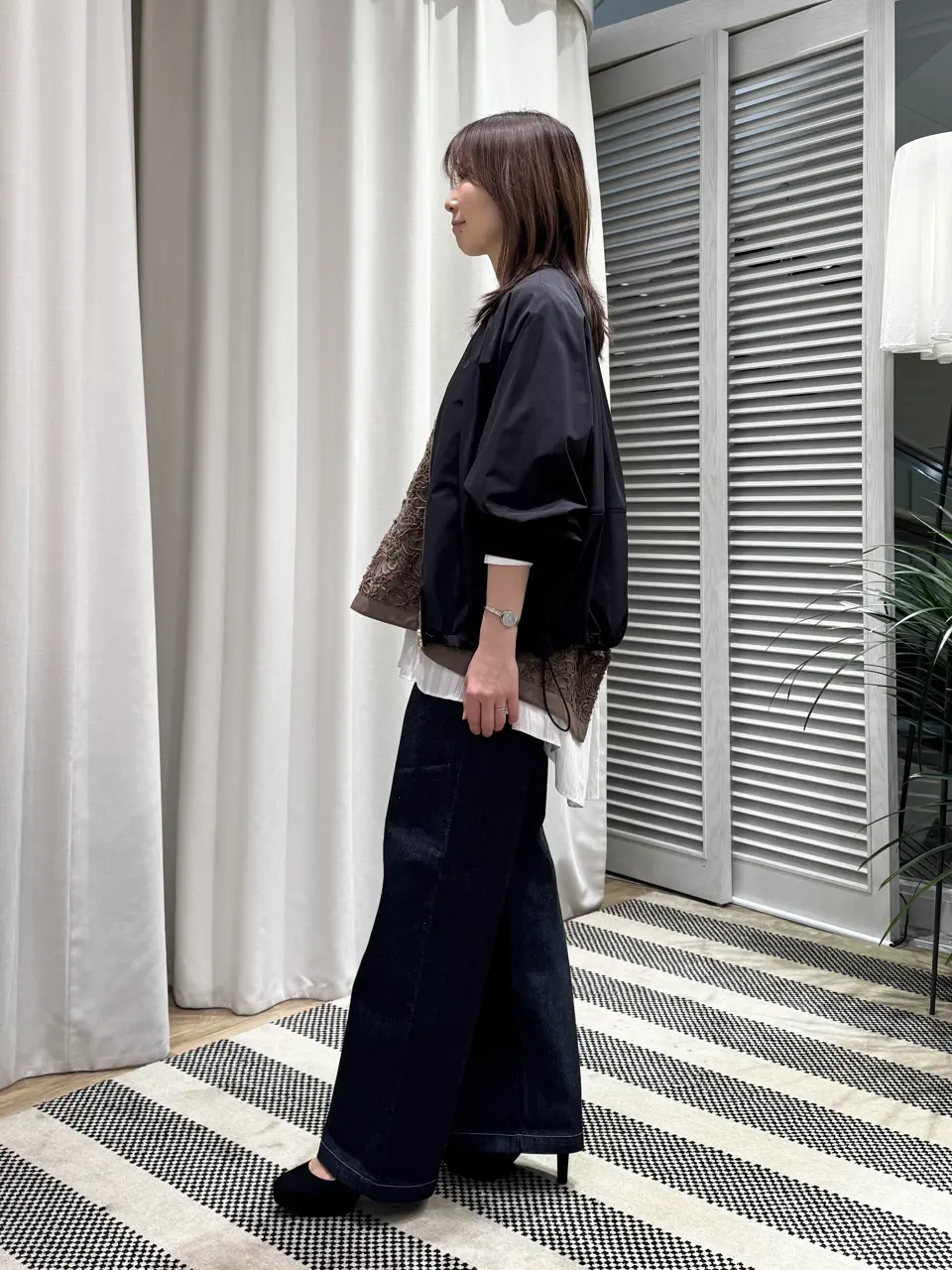 ONWARD CROSSET SELECT KURIYAMA コーディネート画像