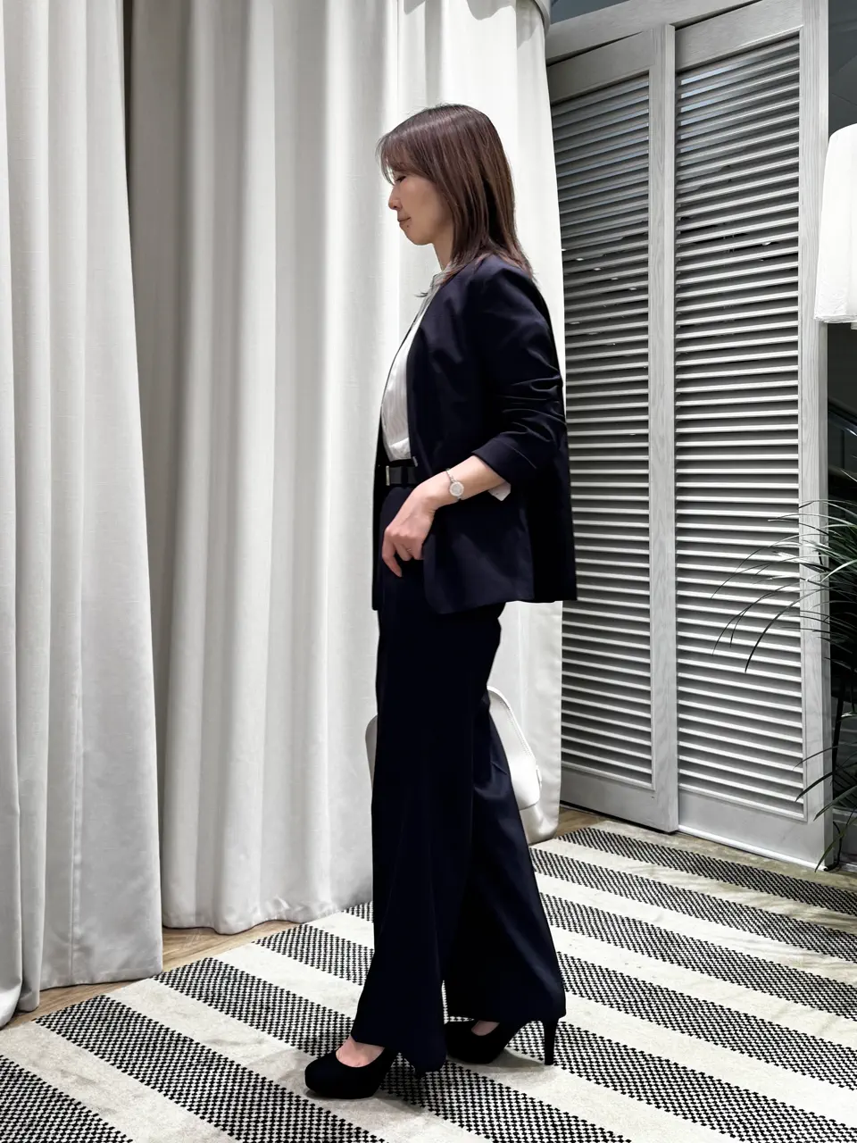 ONWARD CROSSET SELECT KURIYAMA コーディネート画像