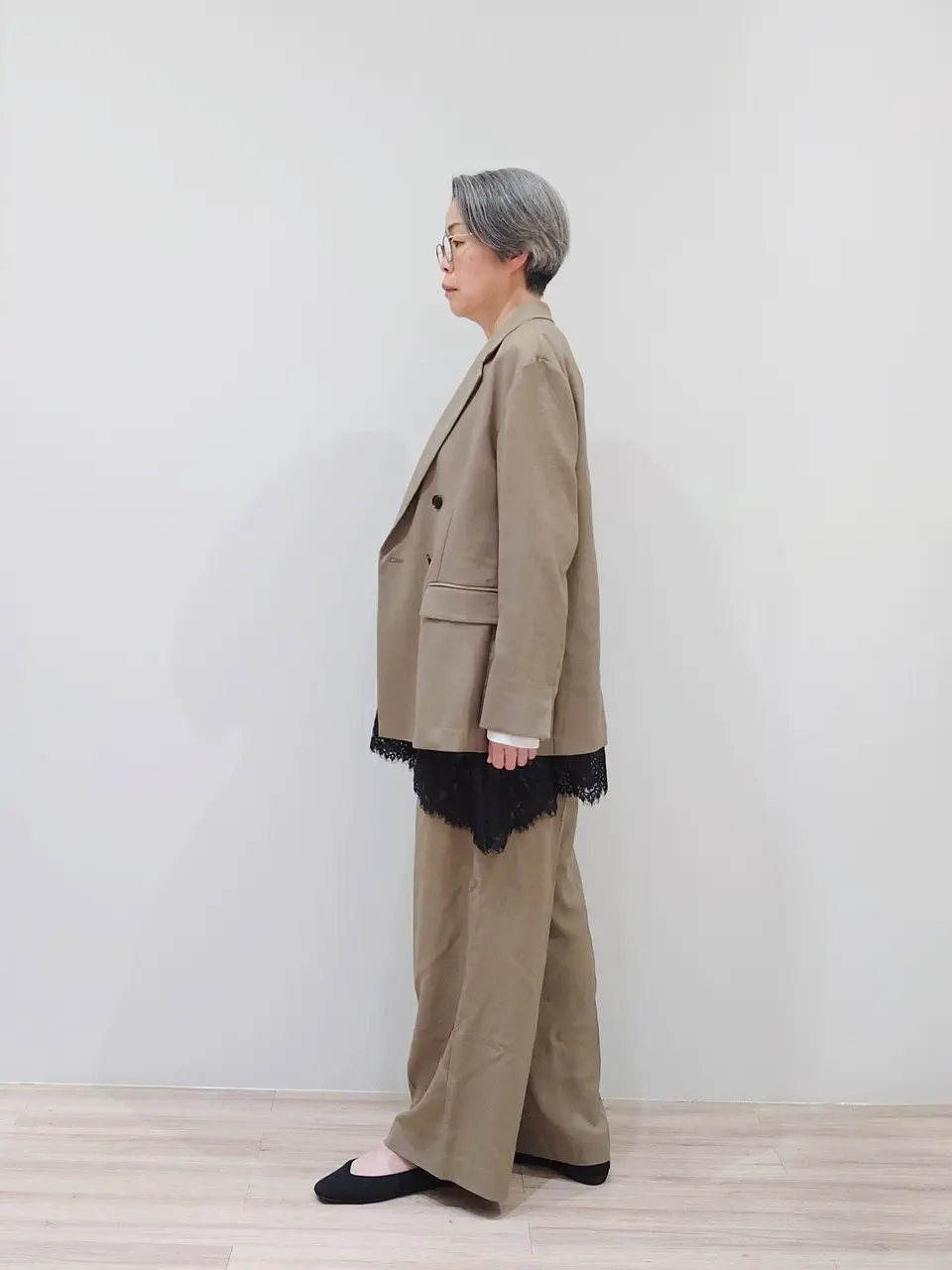 ONWARD CROSSET SELECT キンチャン コーディネート画像