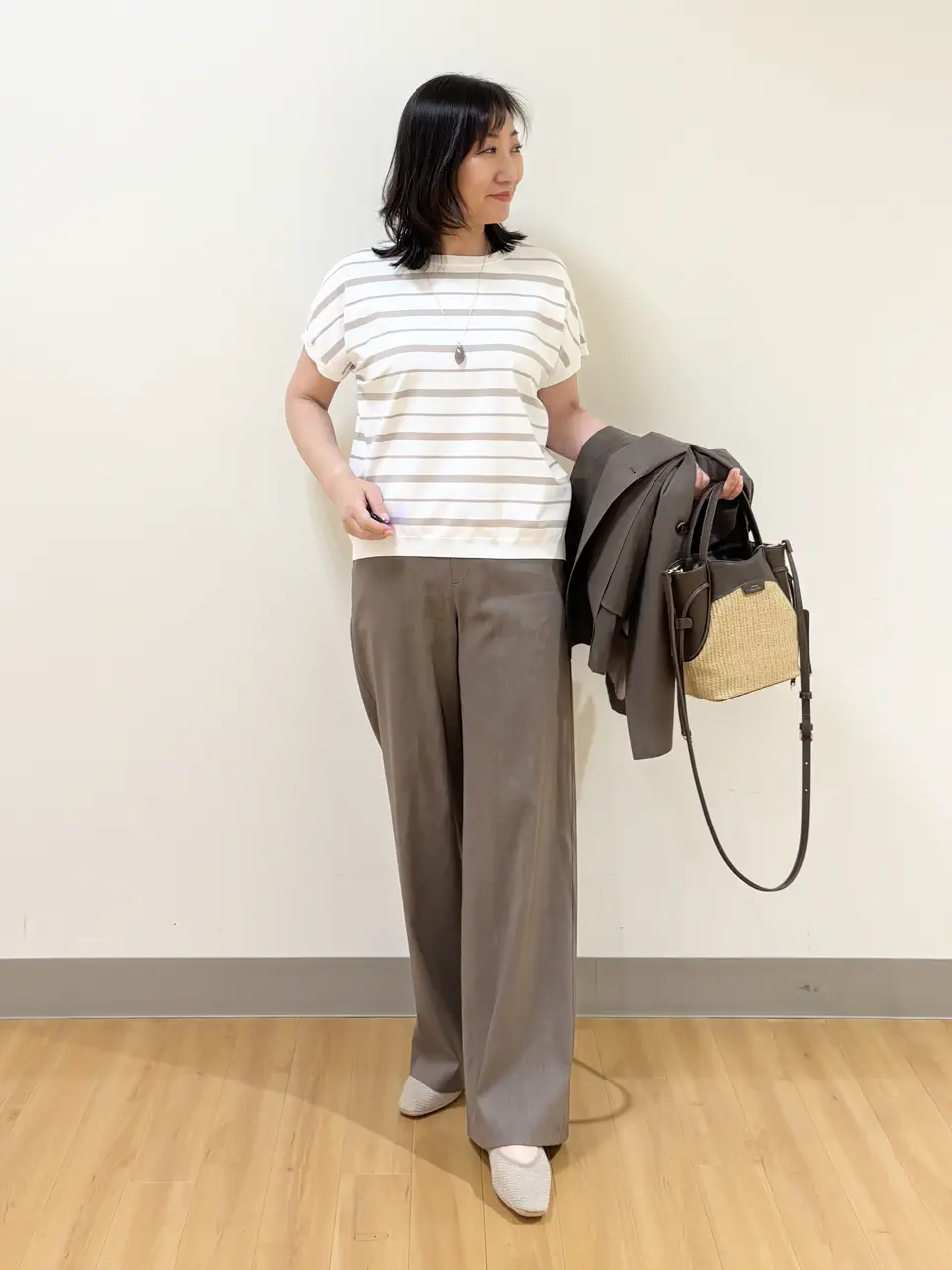 ONWARD CROSSET SELECT TAKI コーディネート画像