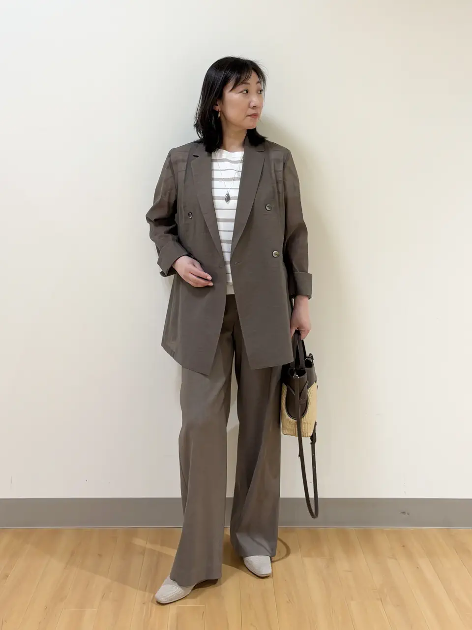 ONWARD CROSSET SELECT TAKI コーディネート画像