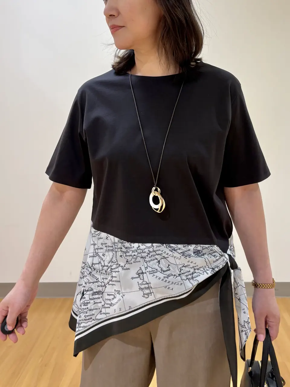 ONWARD CROSSET SELECT TAKI コーディネート画像