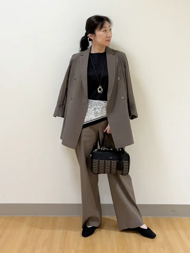 ONWARD CROSSET SELECT TAKI コーディネート画像