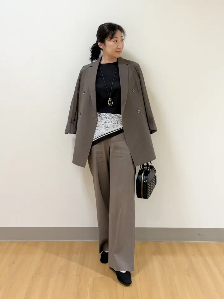 ONWARD CROSSET SELECT TAKI コーディネート画像