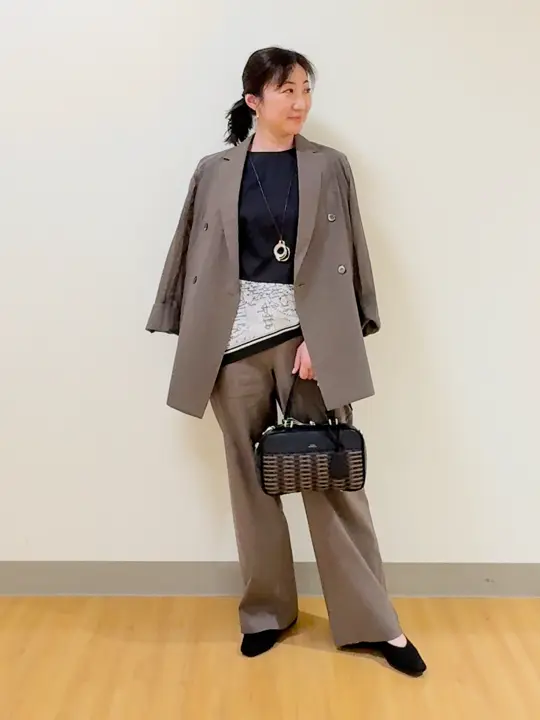 ONWARD CROSSET SELECT TAKI コーディネート画像