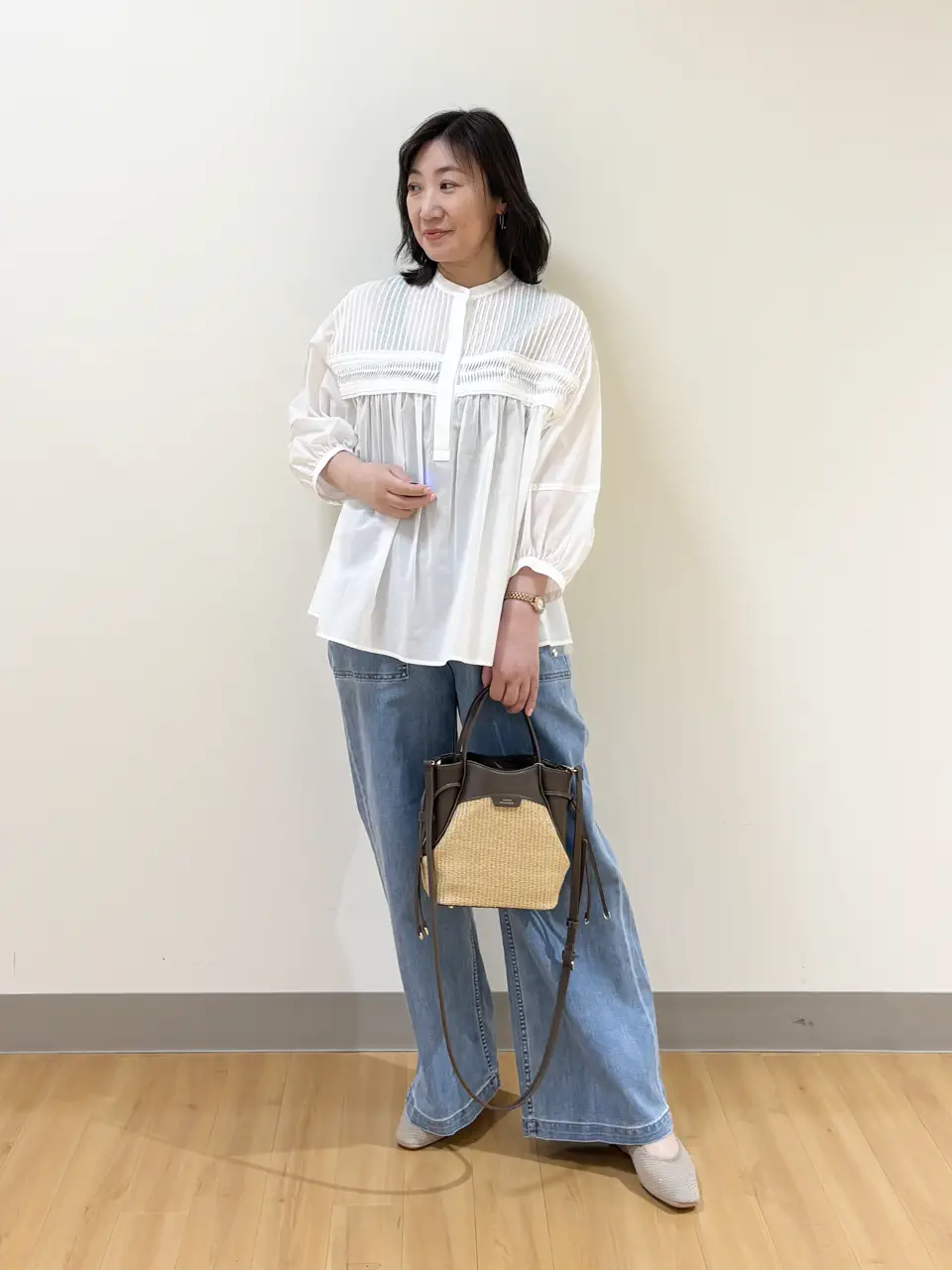 ONWARD CROSSET SELECT TAKI コーディネート画像