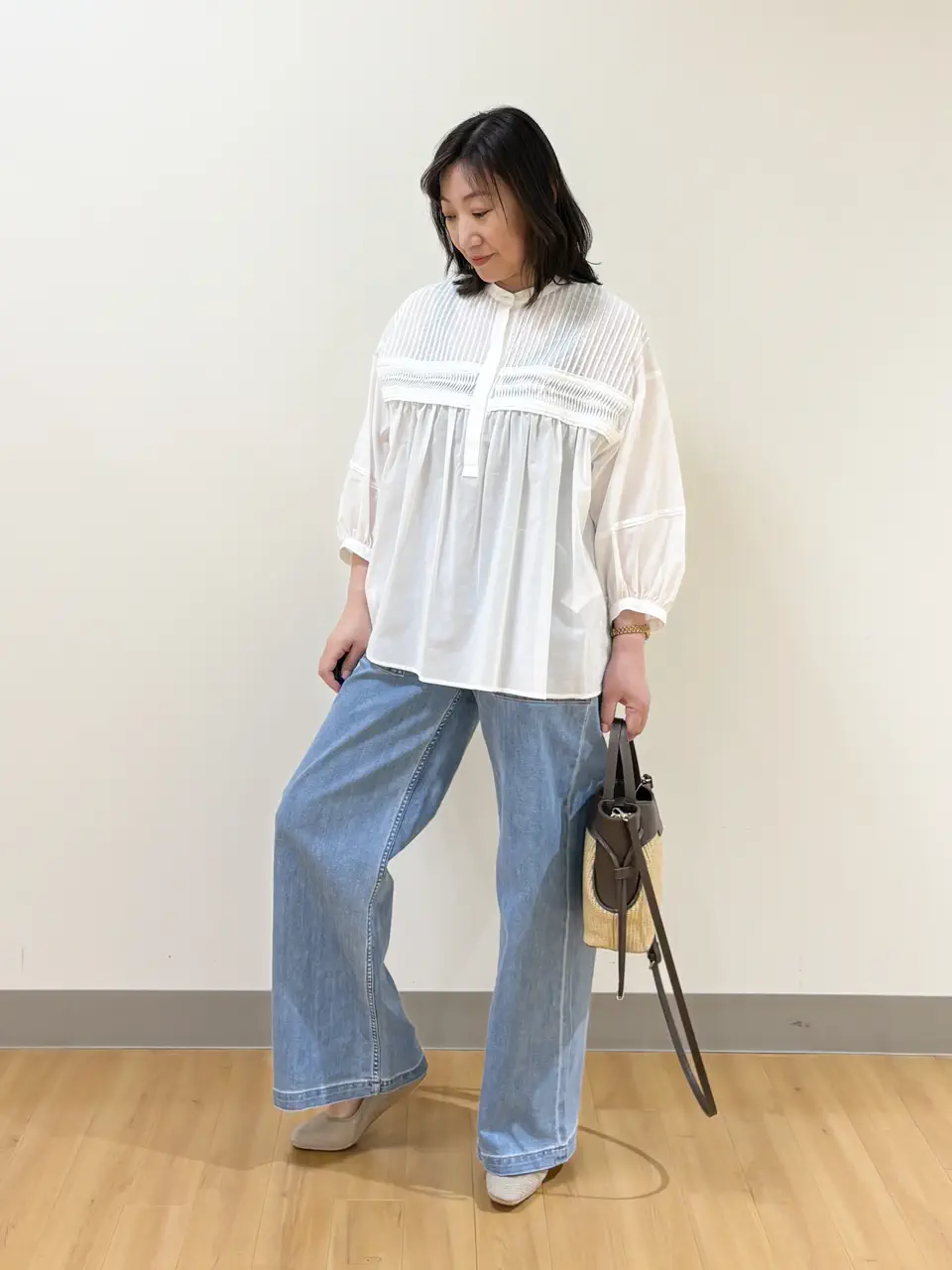 ONWARD CROSSET SELECT TAKI コーディネート画像