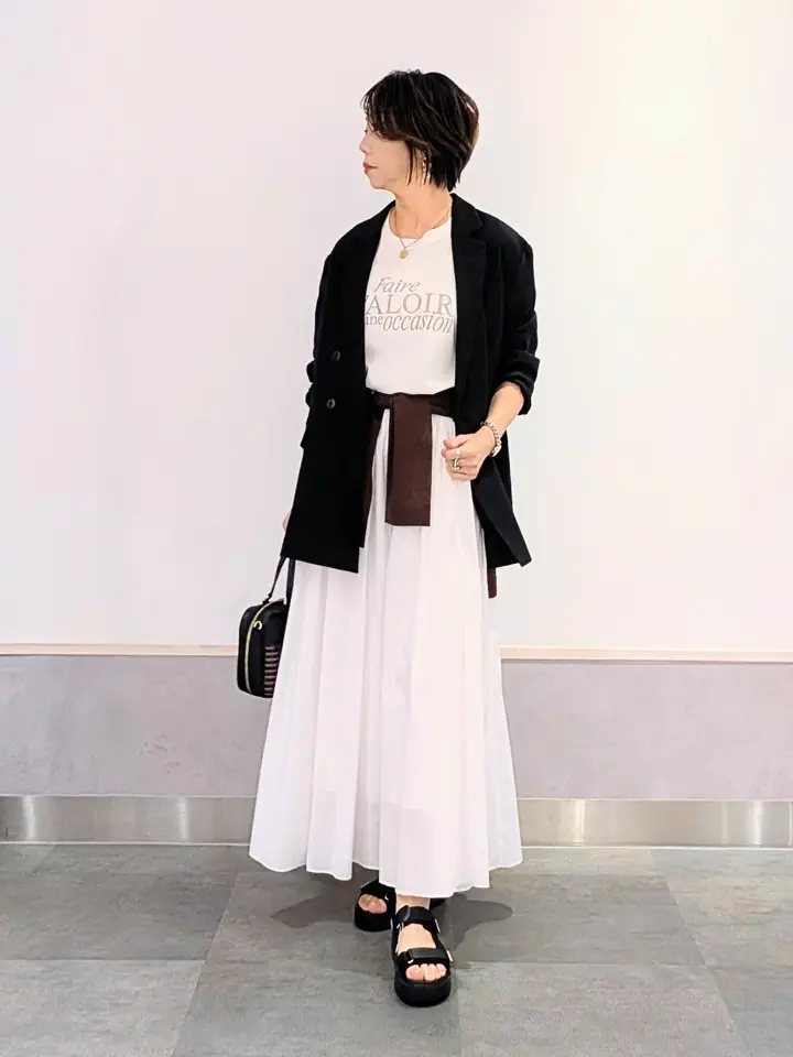 ONWARD CROSSET SELECT niwa コーディネート画像