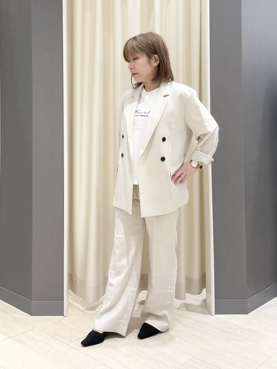 ONWARD CROSSET SELECT 吉田 コーディネート画像