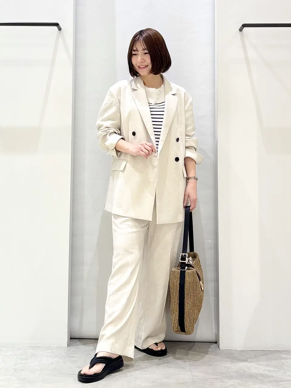 ONWARD CROSSET SELECT 横田 コーディネート画像