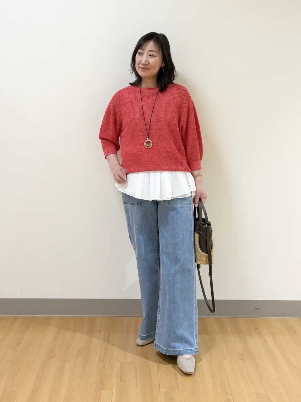 ONWARD CROSSET SELECT TAKI コーディネート画像