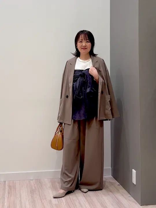 ONWARD CROSSET SELECT フジコ コーディネート画像