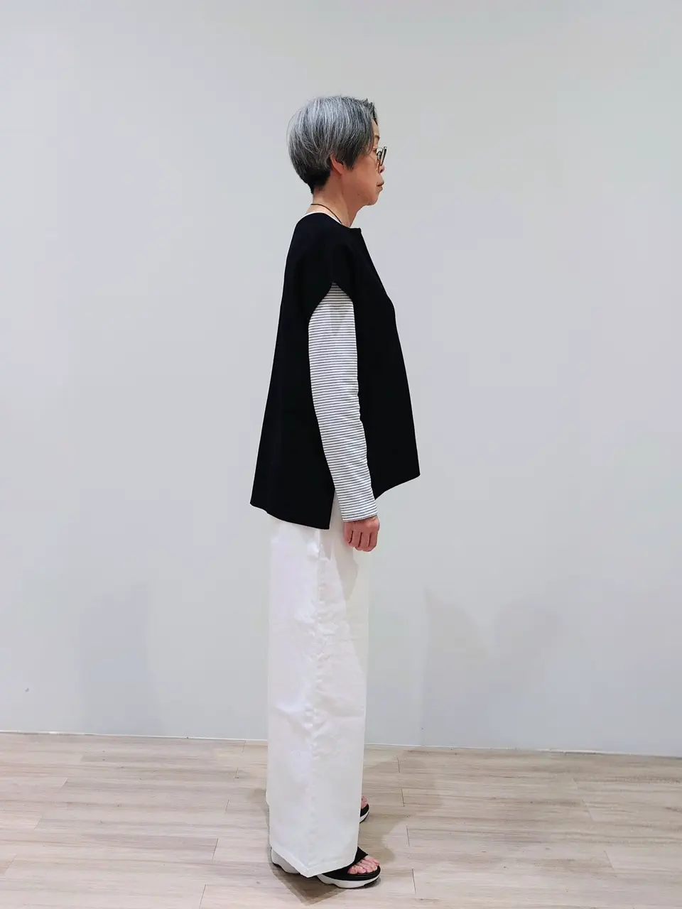 ONWARD CROSSET SELECT キンチャン コーディネート画像