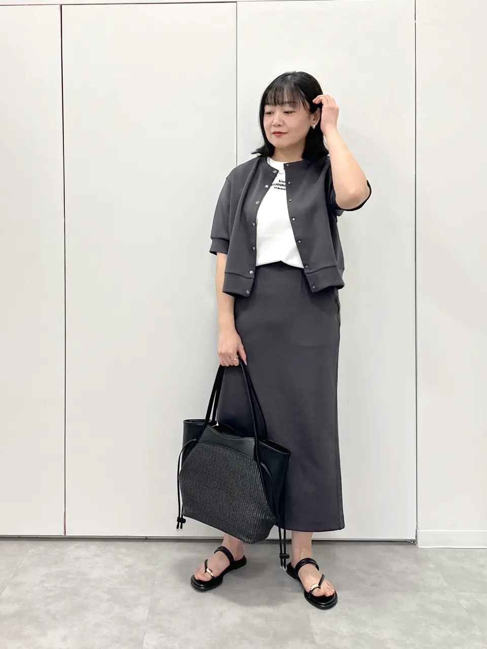  スタッフ コーディネート画像