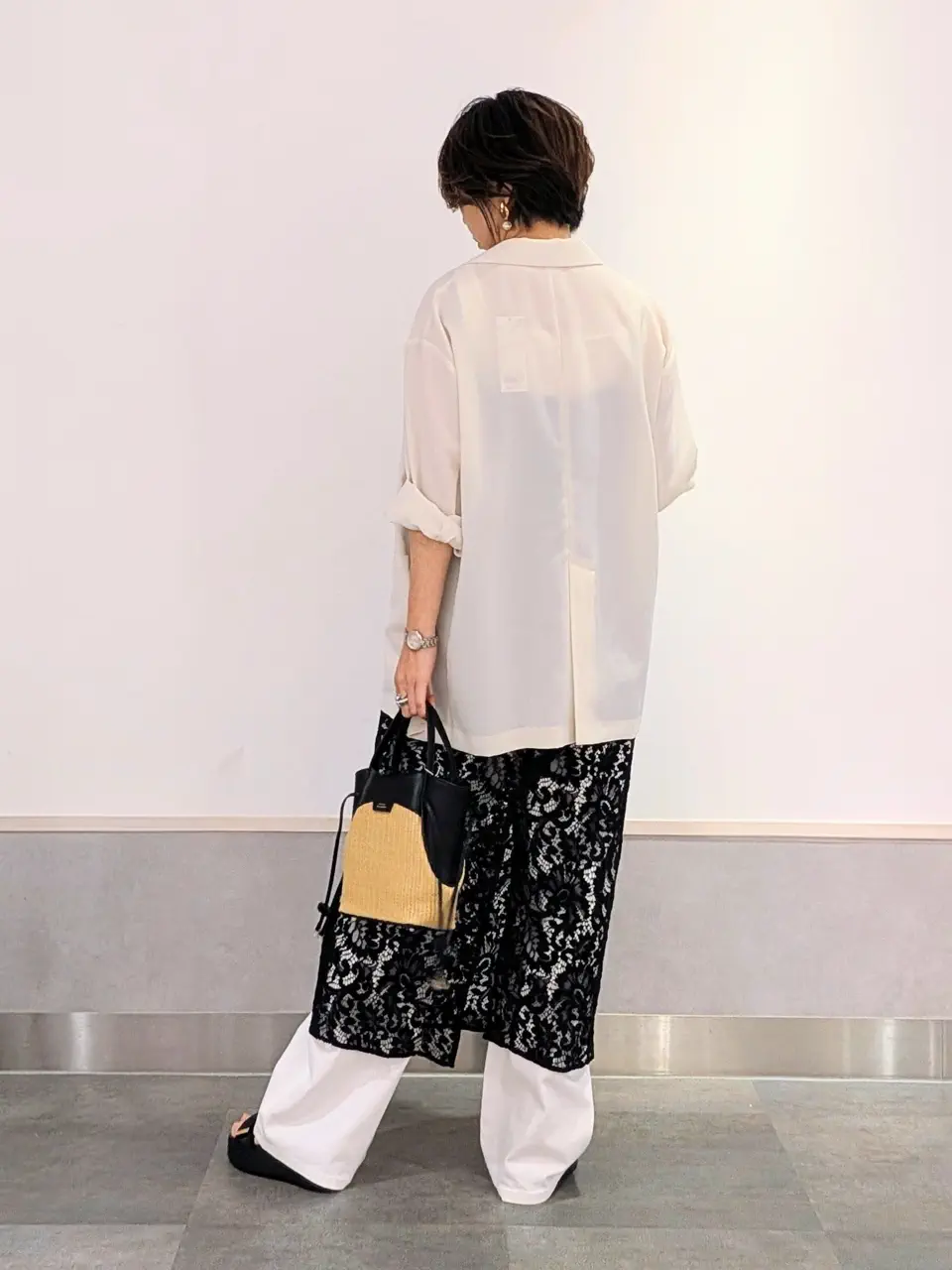 ONWARD CROSSET SELECT niwa コーディネート画像