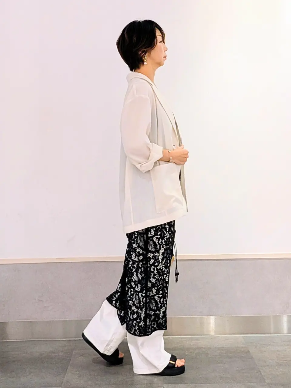 ONWARD CROSSET SELECT niwa コーディネート画像