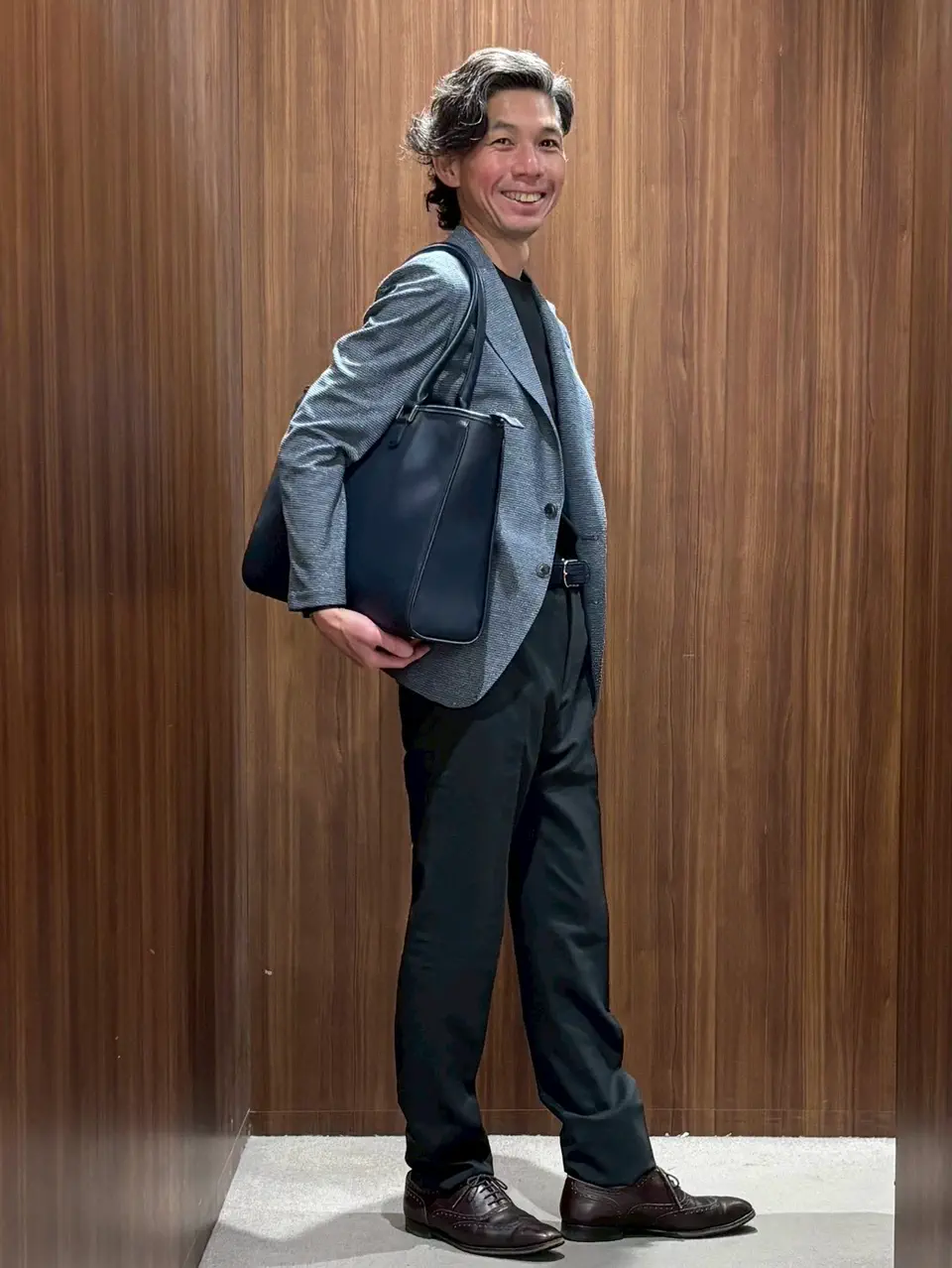 ONWARD CROSSET SELECT 飯嶋 コーディネート画像