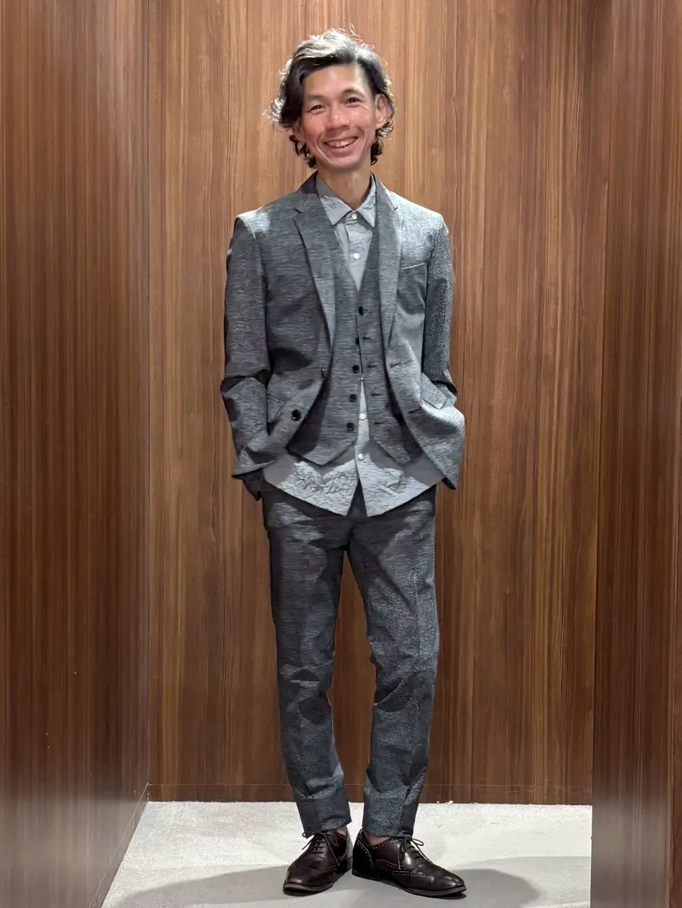 ONWARD CROSSET SELECT 飯嶋 コーディネート画像