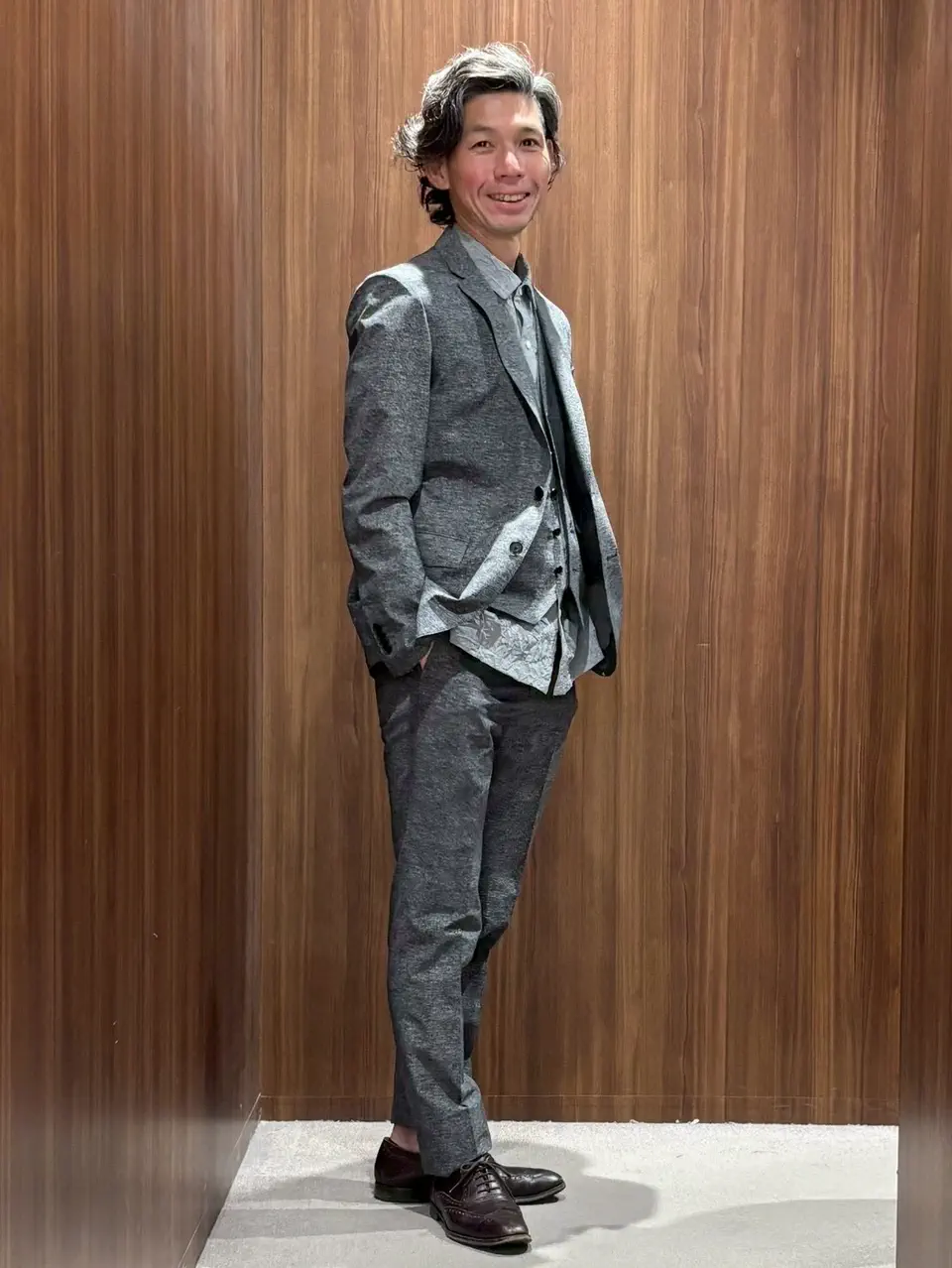 ONWARD CROSSET SELECT 飯嶋 コーディネート画像