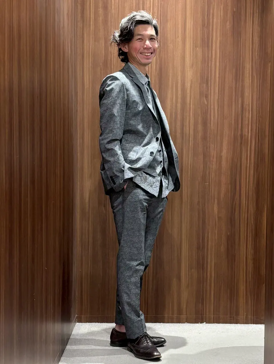 ONWARD CROSSET SELECT 飯嶋 コーディネート画像