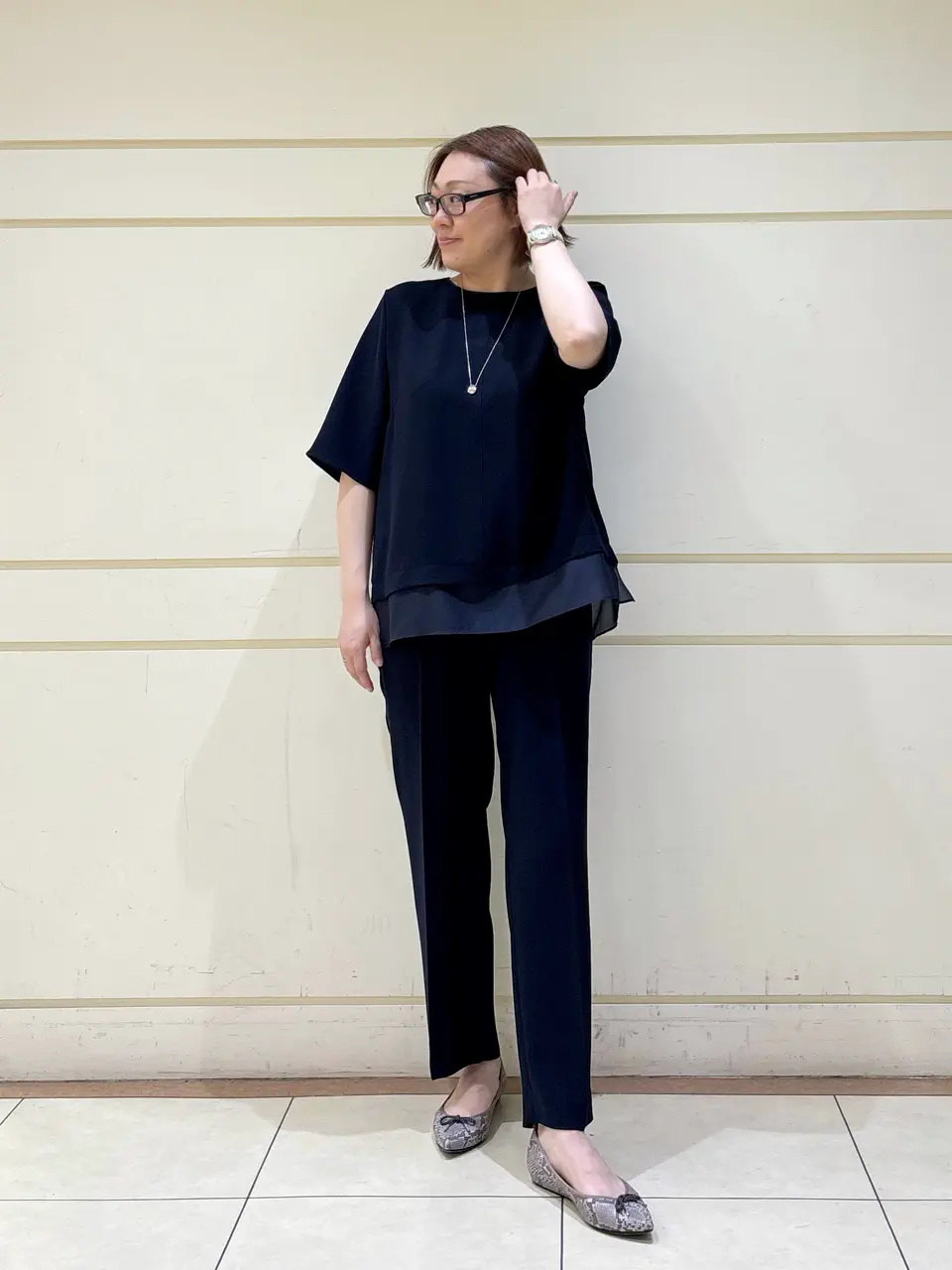 ONWARD CROSSET SELECT 山崎 コーディネート画像