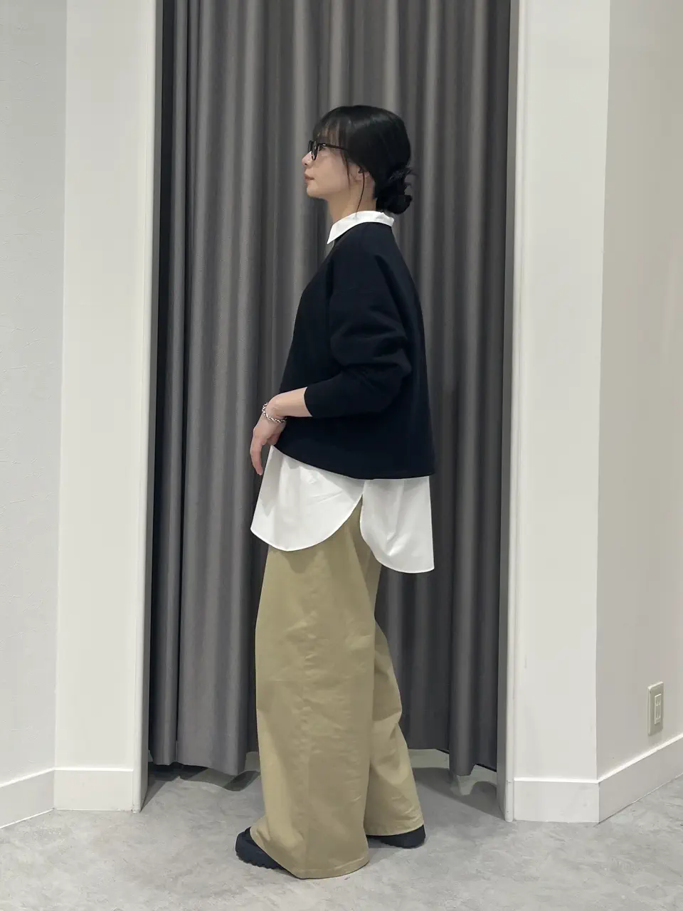 ONWARD CROSSET SELECT AI コーディネート画像