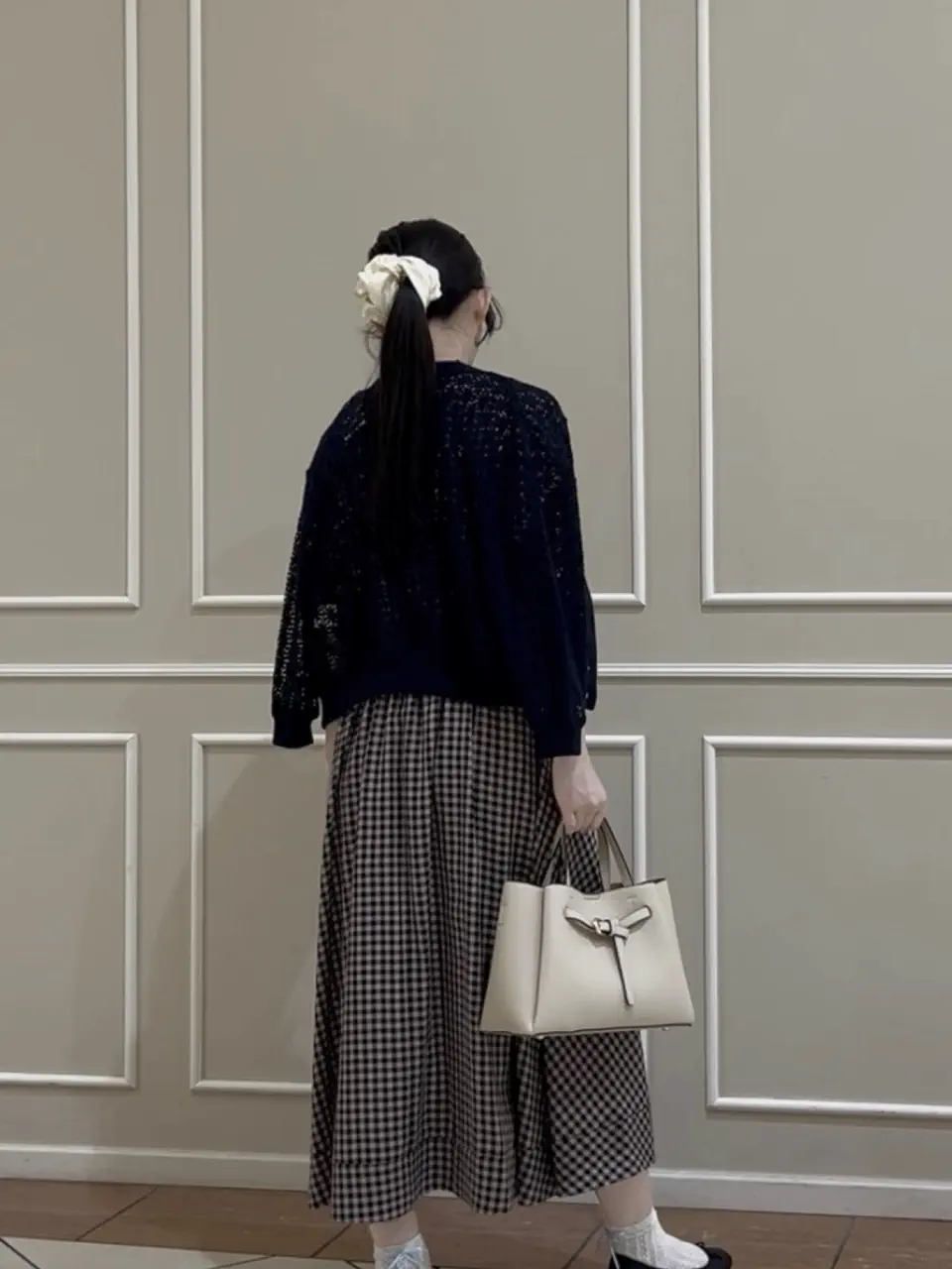 ONWARD CROSSET SELECT HANA コーディネート画像