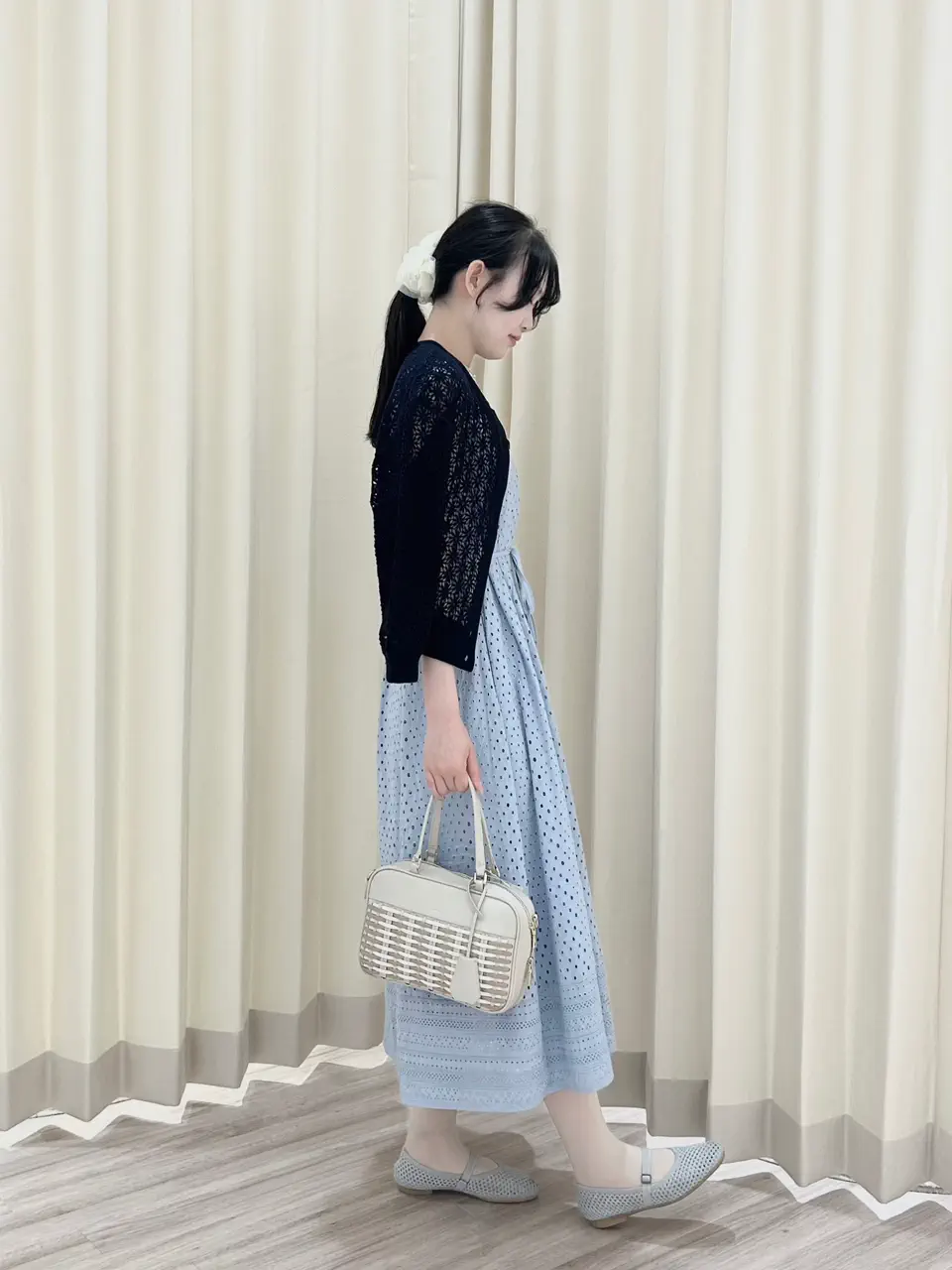 ONWARD CROSSET SELECT HANA コーディネート画像