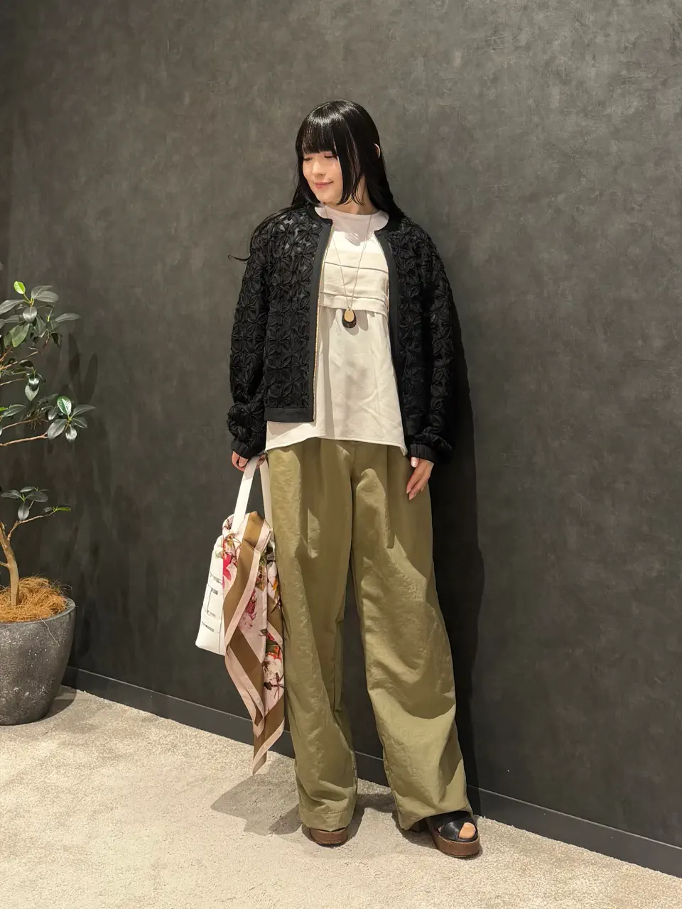 ONWARD CROSSET SELECT みゆき コーディネート画像