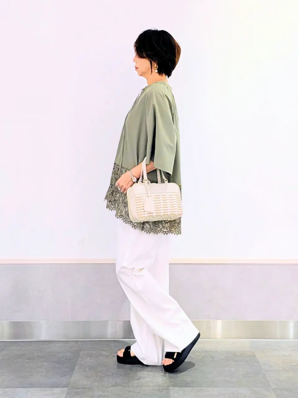 ONWARD CROSSET SELECT niwa コーディネート画像