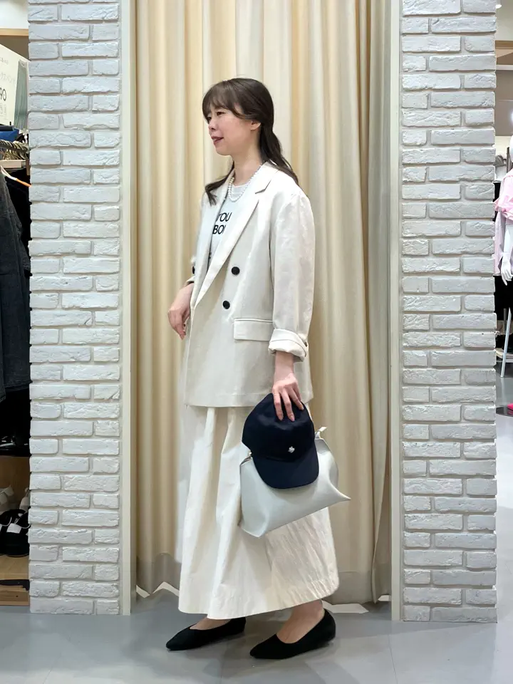 ONWARD CROSSET SELECT 檀 コーディネート画像