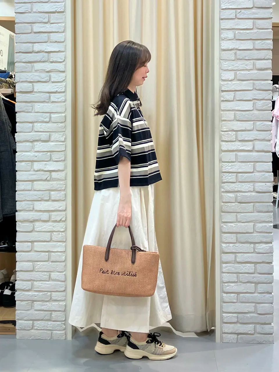 ONWARD CROSSET SELECT 檀 コーディネート画像