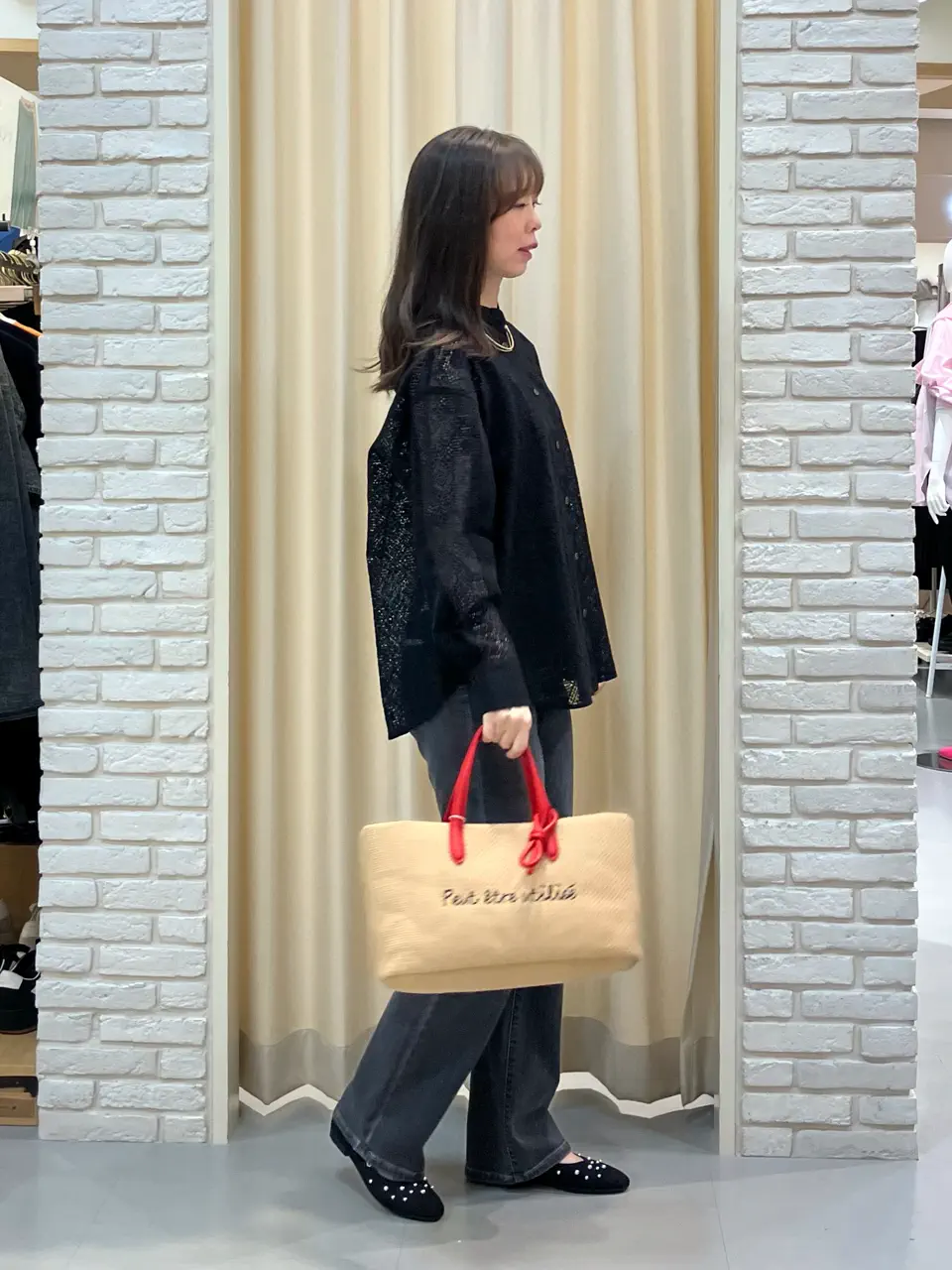 ONWARD CROSSET SELECT 檀 コーディネート画像