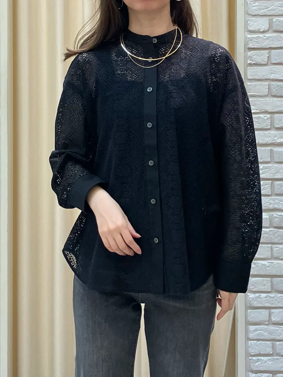 ONWARD CROSSET SELECT 檀 コーディネート画像