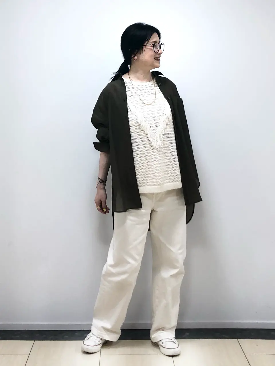 ONWARD CROSSET SELECT 横松 コーディネート画像