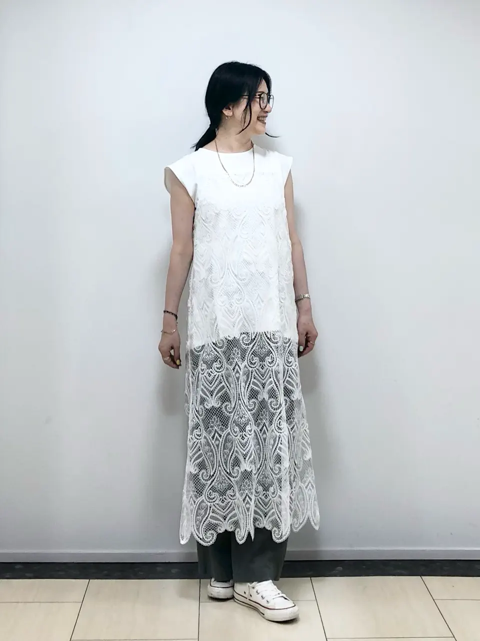 ONWARD CROSSET SELECT 横松 コーディネート画像