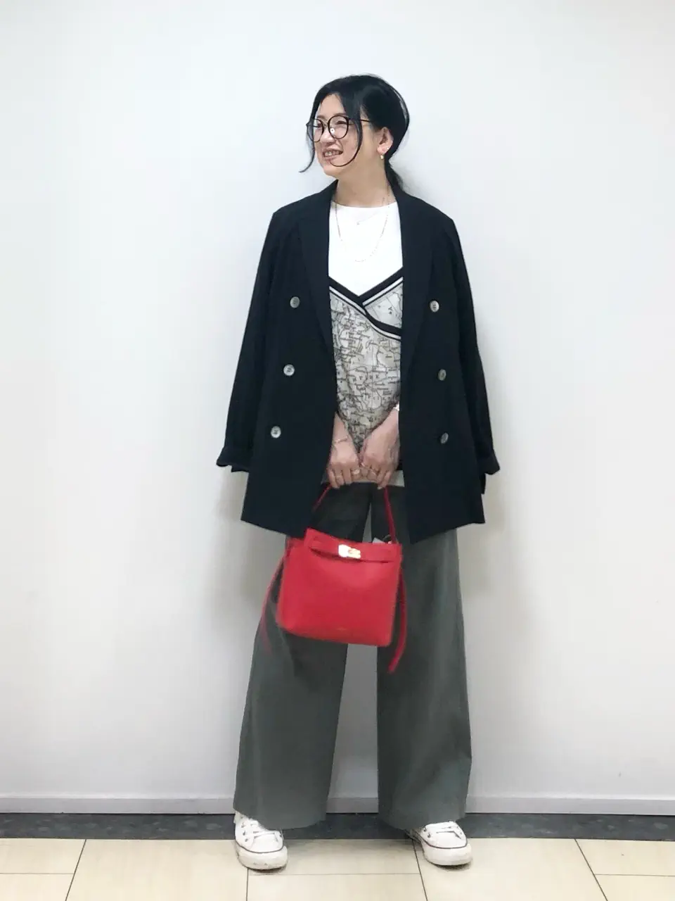 ONWARD CROSSET SELECT 横松 コーディネート画像