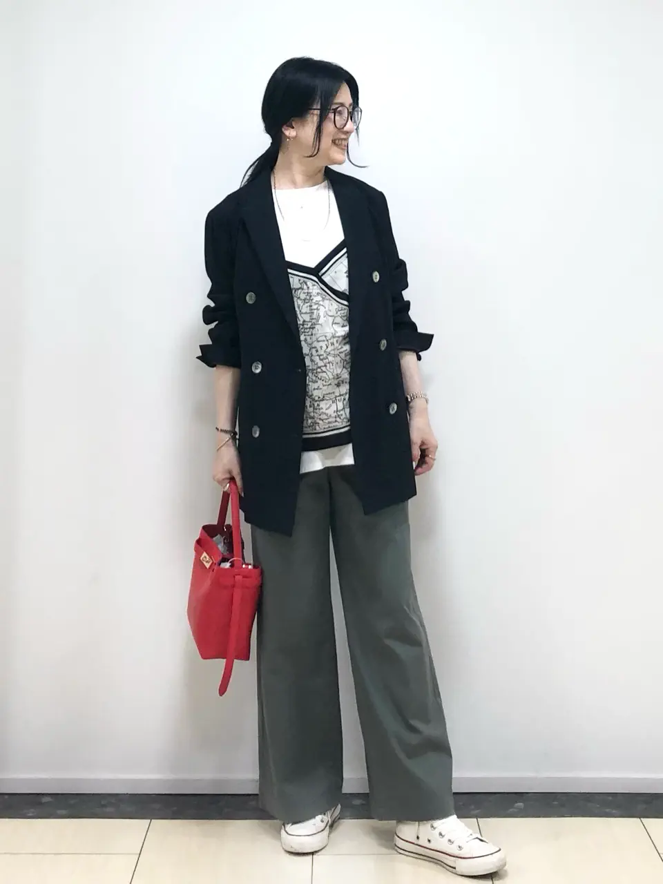 ONWARD CROSSET SELECT 横松 コーディネート画像