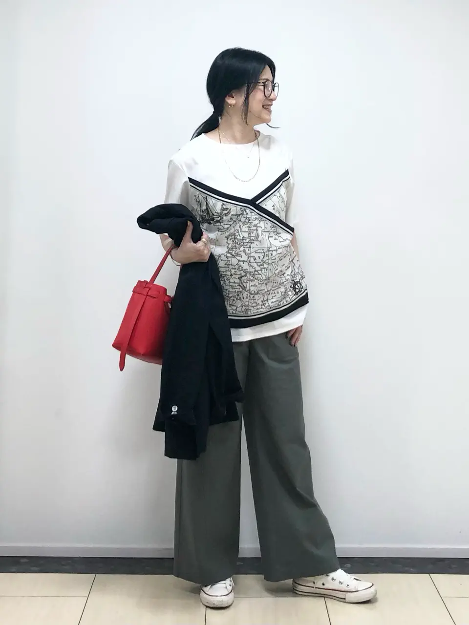 ONWARD CROSSET SELECT 横松 コーディネート画像