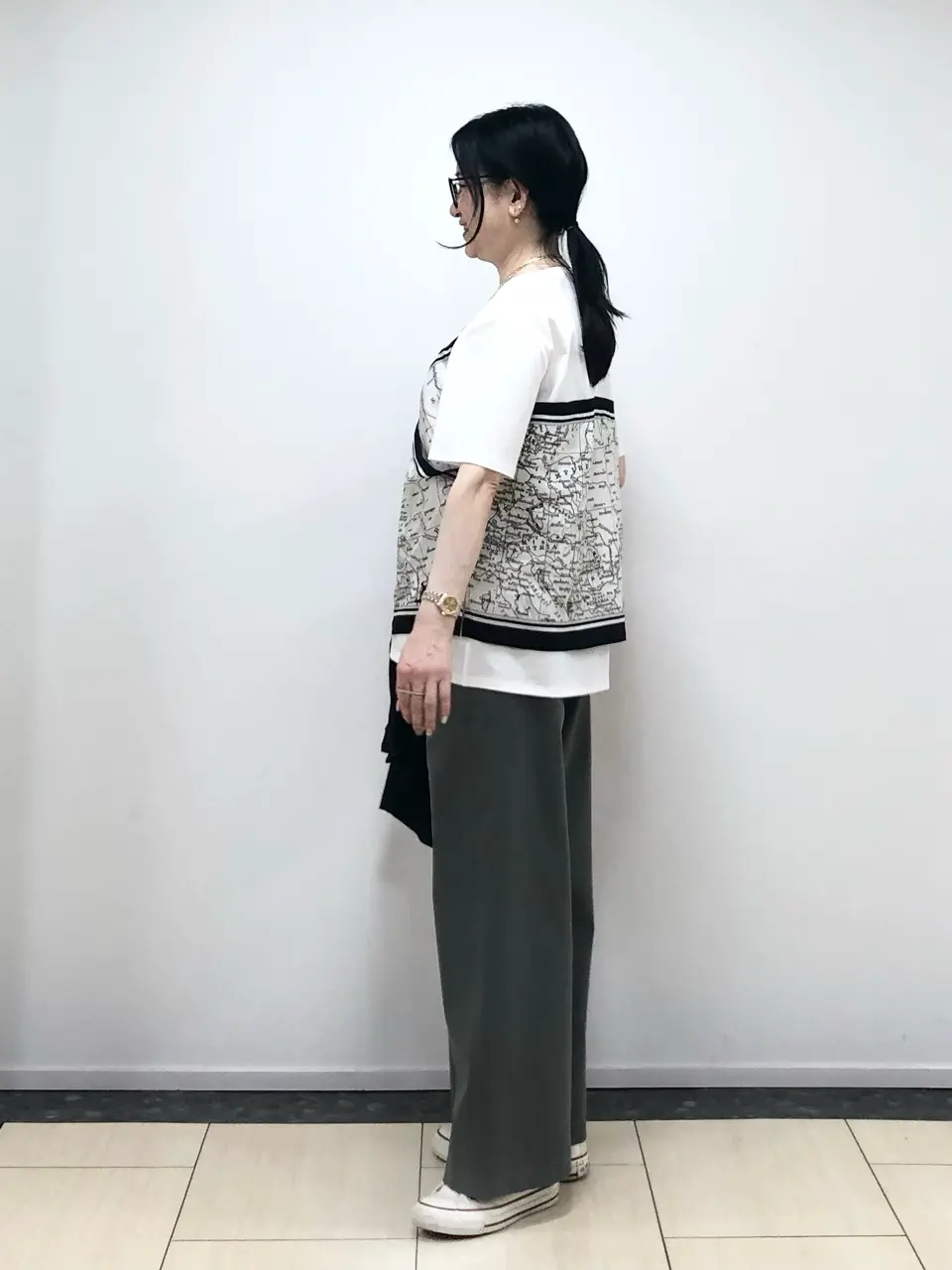 ONWARD CROSSET SELECT 横松 コーディネート画像