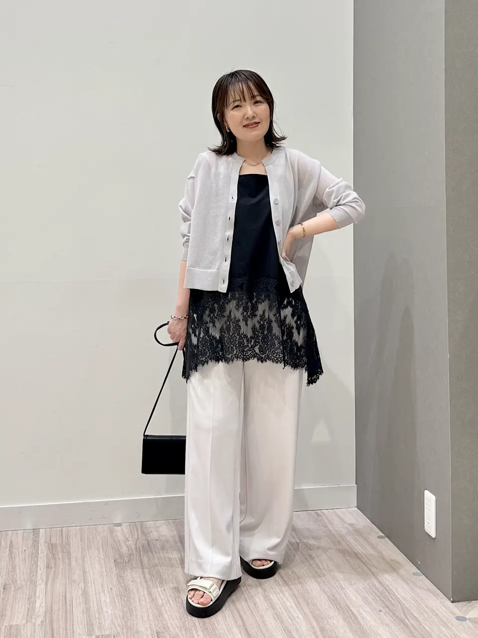 ONWARD CROSSET SELECT フジコ コーディネート画像