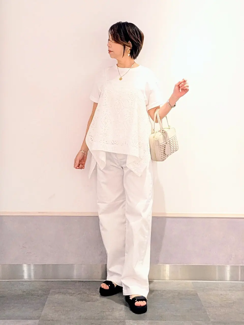 ONWARD CROSSET SELECT niwa コーディネート画像