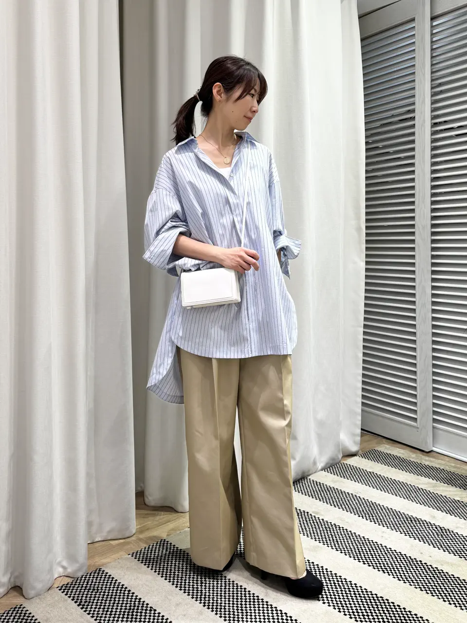 ONWARD CROSSET SELECT KURIYAMA コーディネート画像