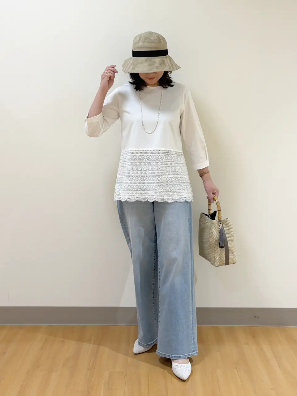 ONWARD CROSSET SELECT TAKI コーディネート画像