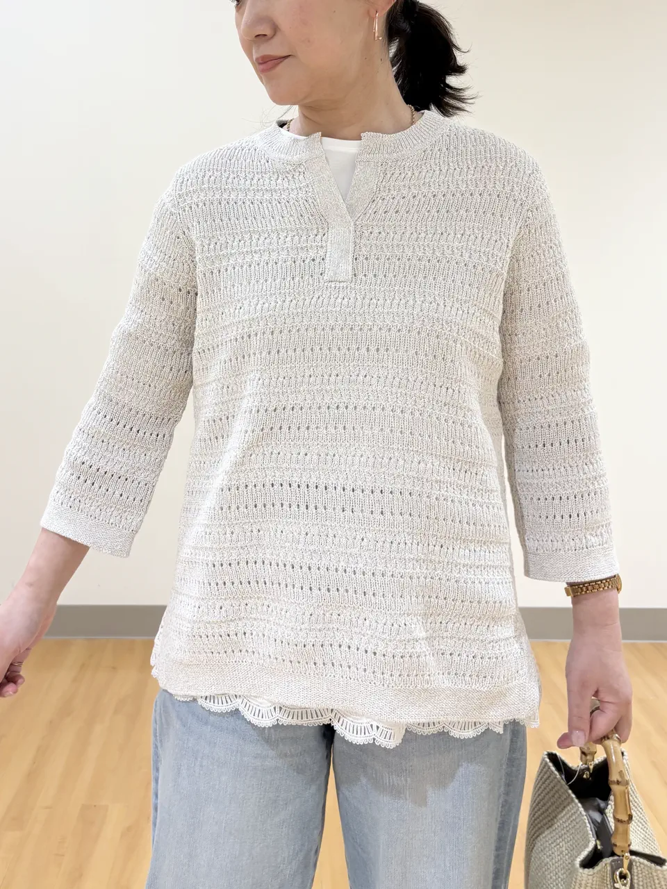 ONWARD CROSSET SELECT TAKI コーディネート画像