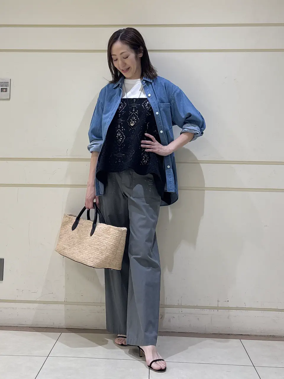 ONWARD CROSSET SELECT スタッフ コーディネート画像