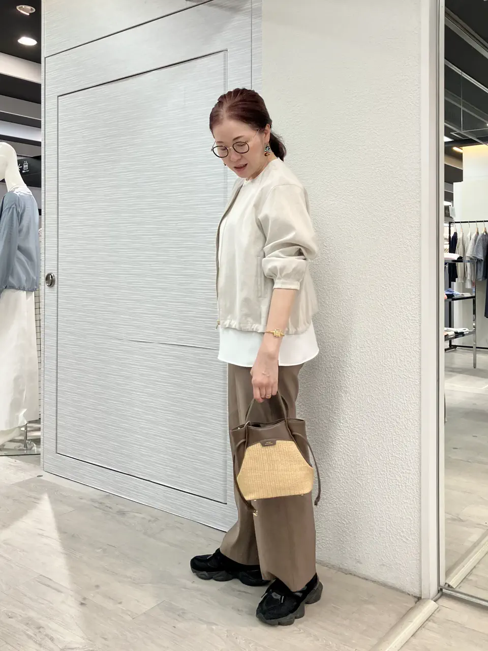 ONWARD CROSSET SELECT スタッフ コーディネート画像