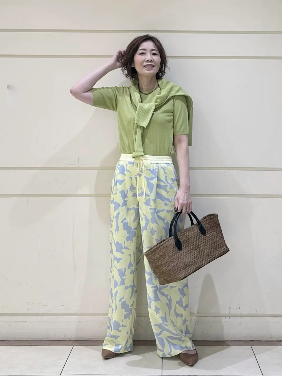 ONWARD CROSSET SELECT maruri コーディネート画像